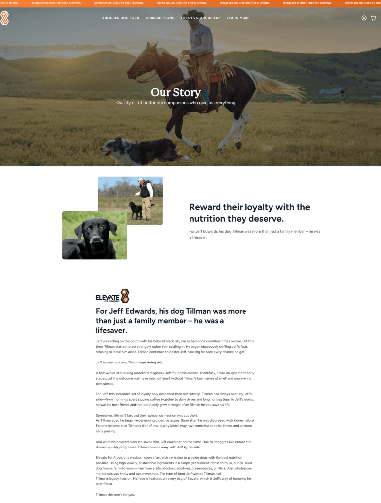 About us homepage pet copywriter Carol Bryant