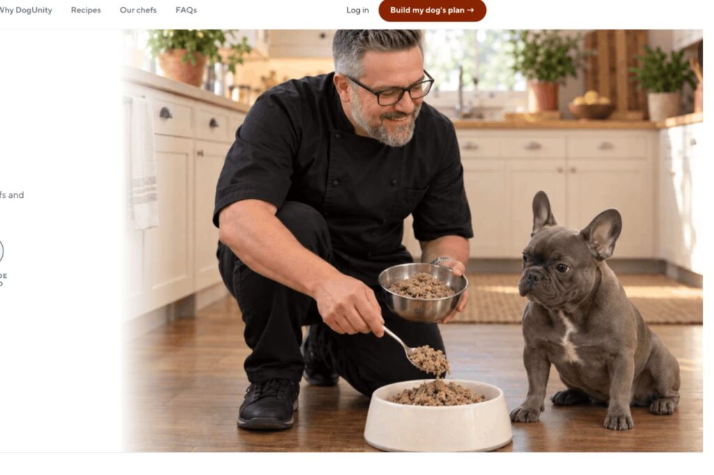 dog food website copywriting Carol Bryant
